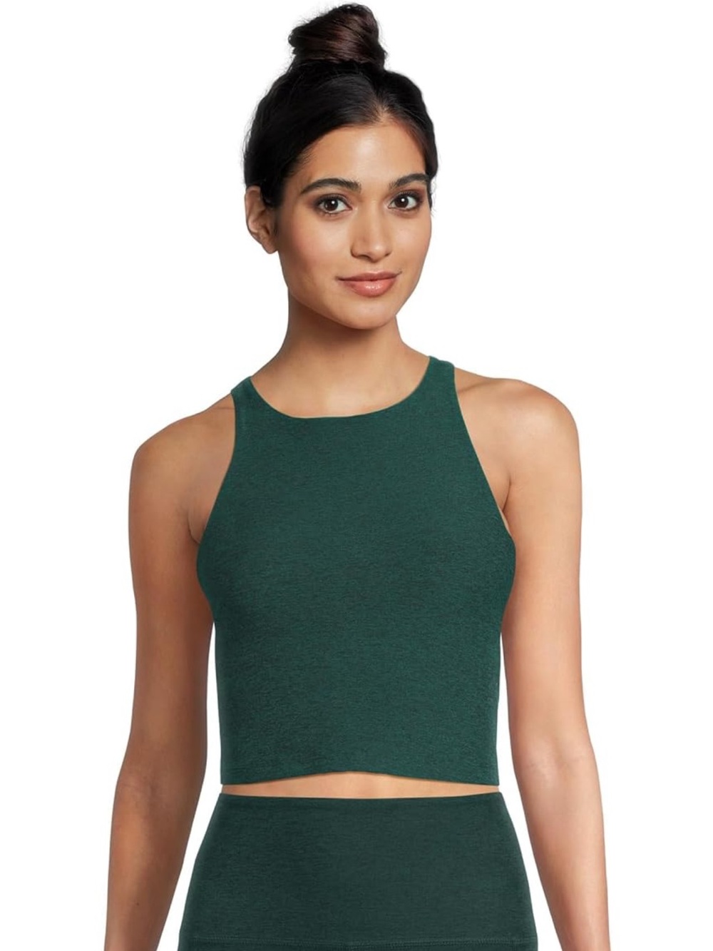 Beyond Yoga Women’s Space dye High-Neck Cropped Tank Top